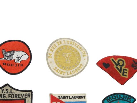 Yves Saint Laurent Patches 